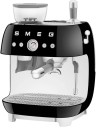 Smeg-50s-Style-Espresso-Machine-with-Grinder-Black Sale