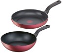 Tefal-Delight-Induction-Non-Stick-Twin-Pack-28cm-Frypan-and-28cm-Wok Sale
