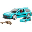 Mattel-Brick-Shop-Hot-Wheels-Custom-90-Honda-Civic-EF-Building-Toy-Kit Sale