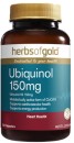 Herbs-of-Gold-Ubiquinol-150mg-30-Capsules Sale