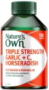 Natures-Own-Triple-Strength-GarlicC-Horseradish-150-Tablets Sale