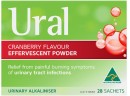 Ural-Effervescent-Powder-Cranberry-28-x-4g-Sachets Sale
