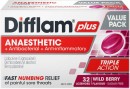 Difflam-Plus-Anaesthetic-Sore-Throat-Lozenges-Berry-32-Value-Pack Sale