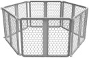 Hakuna-Pets-Plastic-Pet-Playpen-and-Barrier-in-Grey Sale