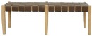 Centrum-Furniture-Elliot-Leather-Bench-in-Natural Sale