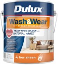 Dulux-Interior-Paint-WashWear-Low-Sheen-Natural-White-Ready-To-Go-Colour-4L Sale