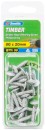 Zenith-8G-x-20mm-Galvanised-Button-Head-Stitching-Timber-Screws-Pack-of-30 Sale