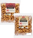Coles-Dry-Roasted-Natural-Roasted-Salted-or-Smoked-Almonds-400g-Pack Sale