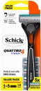 Schick-Quattro-Titanium-Razor-Kit-with-5-Refill-Blades-1-Each Sale