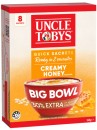 Uncle-Tobys-Big-Bowl-Rolled-Oats-Quick-Sachets-8-Pack-Selected-Varieties Sale