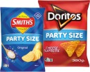 Doritos-Corn-Chips-Smiths-Crinkle-Cut-Chips-380g-or-Red-Rock-Deli-Chips-290g-Selected-Varieties Sale