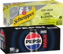 Pepsi-Solo-or-Schweppes-Infused-Natural-Mineral-Water-10x375mL-Selected-Varieties Sale
