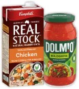 Dolmio-Pasta-Sauce-490500g-or-Campbells-Real-Stock-1-Litre-Selected-Varieties Sale