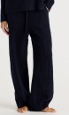 Chloe-Lola-Cosy-Knit-Hole-Wide-Leg-Pant-Navy Sale