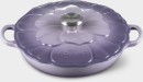 Le-Creuset-Petal-Cast-Iron-Shallow-Casserole-26cm-Bluebell-Purple Sale