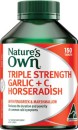 Natures-Own-Triple-Strength-Garlic-C-Horseradish-150-Tablets Sale