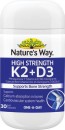 Natures-Way-High-Strength-K2-D3-30-Capsules Sale