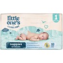 NEW-Little-Ones-Ultra-Dry-Nappies-Newborn-Pk-30 Sale