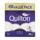 Quilton-3-Ply-White-Toilet-Paper-Pk-48 Sale