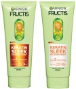 NEW-Garnier-Fructis-Keratin-Sleek-Shampoo-or-Conditioner-200mL Sale