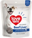 Love-em-Air-Dried-Dog-Treats-Beef-Liver-200g Sale