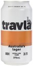 Travla-Mid-Strength-Lager-Cans-24x375mL Sale
