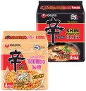 NEW-Nong-Shim-Premium-Shin-Ramyun-Black-or-Stir-Fry-Toomba-4-Pack Sale