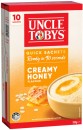 Uncle-Tobys-Rolled-Oats-Quick-Sachets-10-Pack-Selected-Varieties Sale