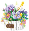 Flower-Love-White-Basket-Bouquet-1466-Pieces Sale