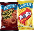Twisties-125270g-Burger-Rings-220g-or-Tasty-Toobs-150g-Party-Bag-Selected-Varieties Sale