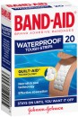 BandAid-Tough-Strips-Waterproof-20-Pack Sale