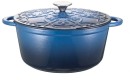 The-Cooks-Collective-Fleur-De-Lis-Casserole-26cm-Navy Sale