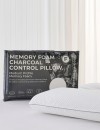 Dreamremedy-Charcoal-Memory-Foam-Pillow-White Sale