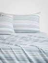 Sheridan-Flannelette-Textured-Stripe-Sheet-Set-40cm Sale