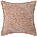 Astin-Sinclair-Basket-Weave-45cm-x-45cm-Chenille-Cushion-in-Light-Brown Sale