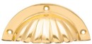 Prestige-Shell-Cup-Drawer-Pull-Handle-in-Brass Sale