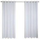 Windoware-Maple-223cm-x-120cm-Eyelet-Blockout-Curtains-in-White Sale