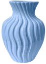 Astin-Sinclair-Wavy-200mm-x-150mm-Ceramic-Vase-in-Blue Sale
