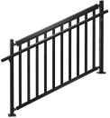 Peak-1800mm-Aluminium-Balustrade-Modular-Handrail-Kit-in-Black Sale