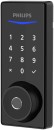 Philips-EasyKey-Fingerprint-Deadbolt-Door-Lock-with-Mechanical-Key-Access-in-Black Sale