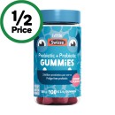 Little-Swisse-Prebiotic-Probiotic-Gummies-Pk-100 Sale