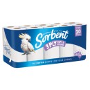 Sorbent-Soft-Strong-3-Ply-Toilet-Paper-Pk-20 Sale