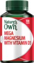 Natures-Own-Mega-Magnesium-with-Vitamin-D3-100-Tablets Sale