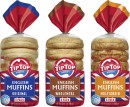 Tip-Top-English-Muffins-6-Pack-400g Sale