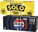 Pepsi-or-Solo-Soft-Drink-10x375mL Sale