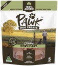 Pawk-Chewy-Dog-Treats-Pork-Ears-5-Pack Sale