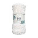 Terry-Plush-Throw-Cream Sale