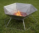 Wanderer-Stainless-Steel-Folding-Fire-Pit-with-Grill Sale