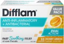 Difflam-Sore-Throat-Lozenges-Sugar-Free-Honey-Lemon-32-Pack Sale
