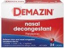 Demazin-Nasal-Decongestant-24-Tablets Sale